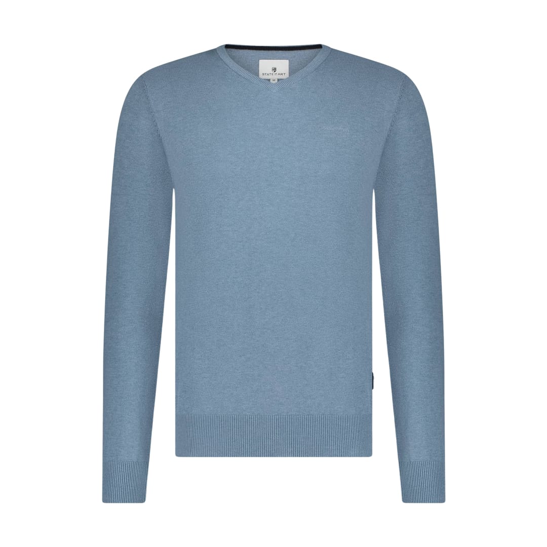 12114030 State of Art pullover blauw 8995