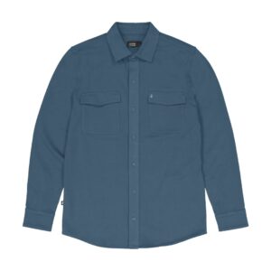 M2324032-Butcher of Blue-overshirt-grey blue-119,95